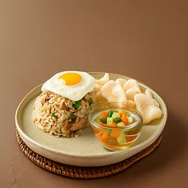Squid Fried Rice with Green Chili